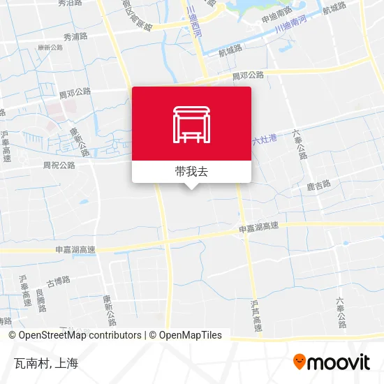 瓦南村地图