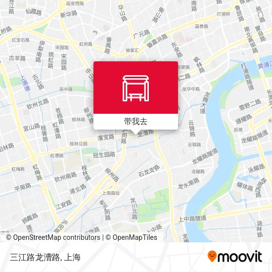 三江路龙漕路地图