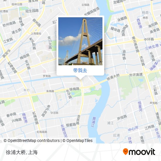 徐浦大桥地图