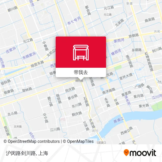 沪闵路剑川路地图