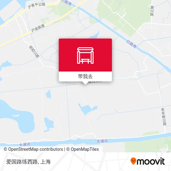 爱国路练西路地图