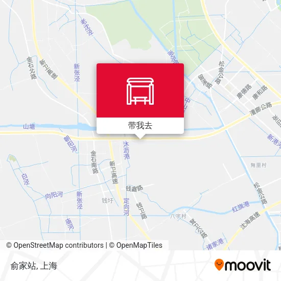 俞家站地图