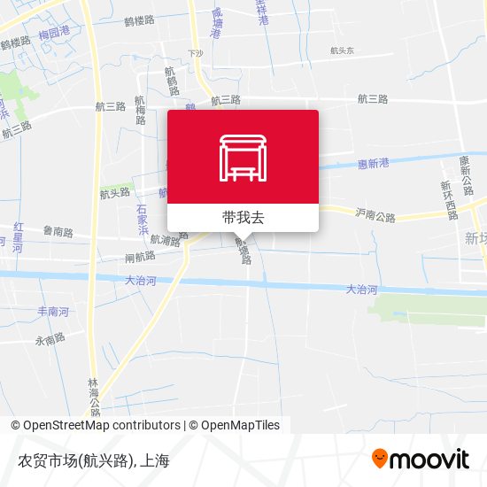 农贸市场(航兴路)地图