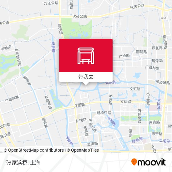 张家浜桥地图
