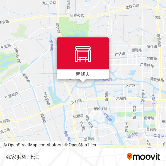 张家浜桥地图