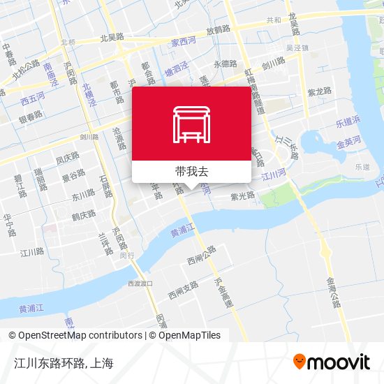 江川东路环路地图