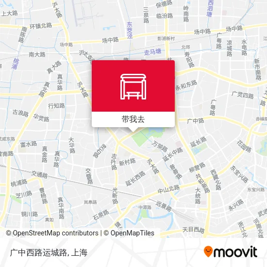 广中西路运城路地图
