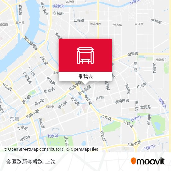 金藏路新金桥路地图