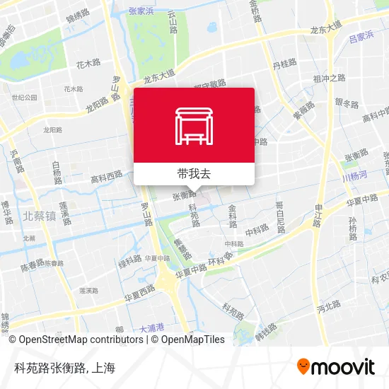 科苑路张衡路地图
