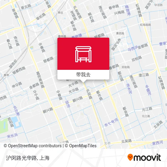 沪闵路光华路地图