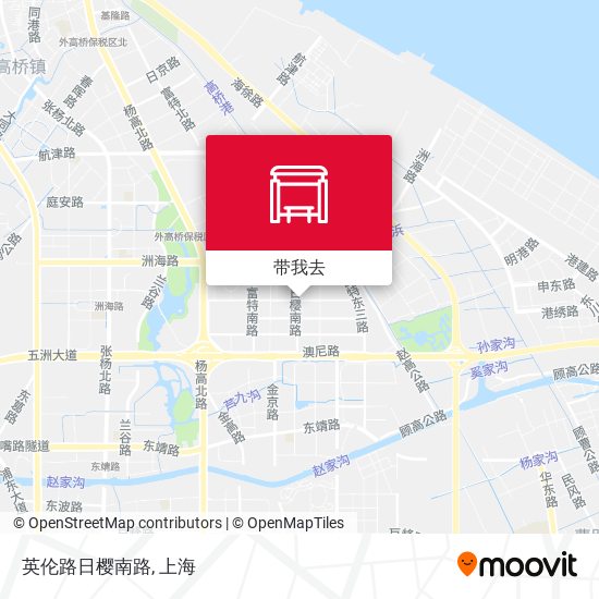 英伦路日樱南路地图