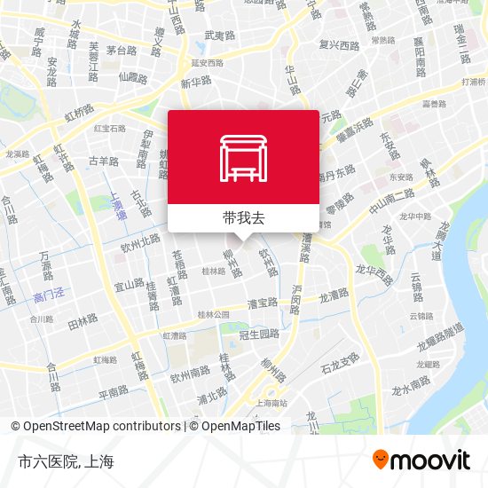 市六医院地图