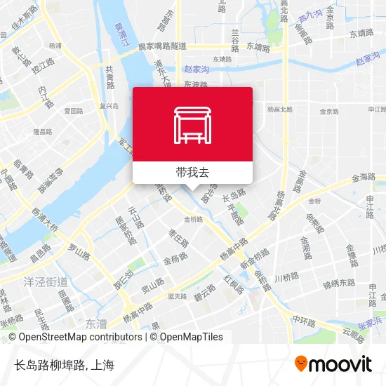 长岛路柳埠路地图
