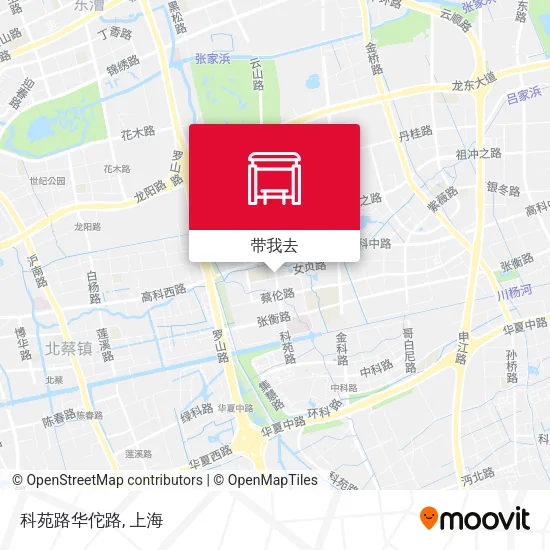 科苑路华佗路地图