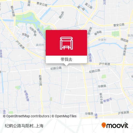 纪鹤公路马阳村地图