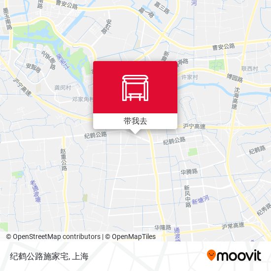 纪鹤公路施家宅地图