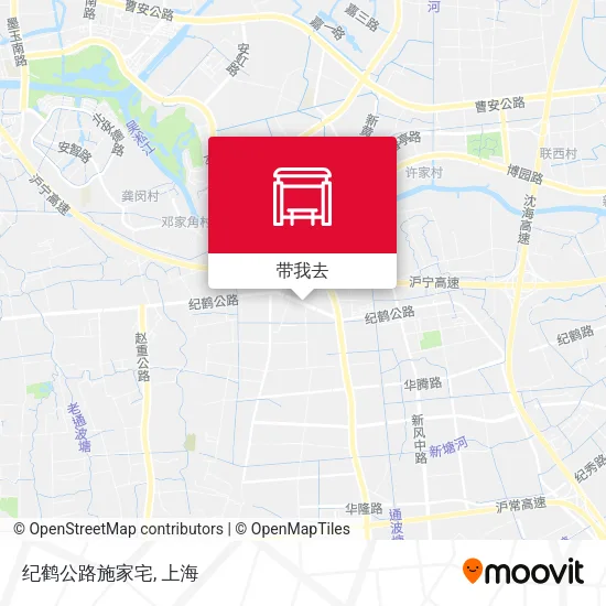 纪鹤公路施家宅地图