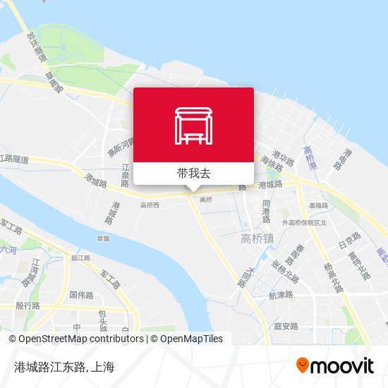 港城路江东路地图