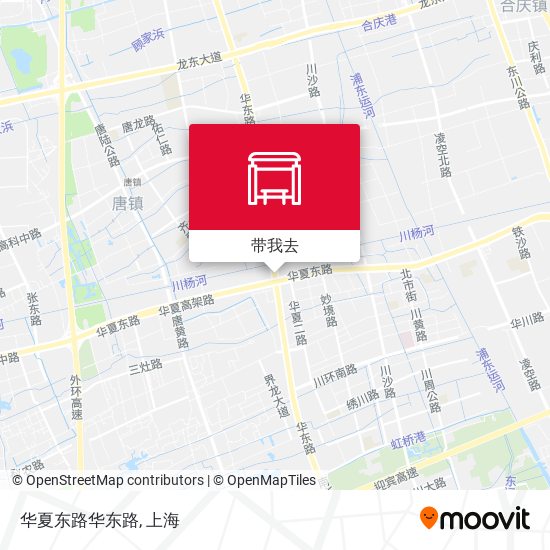 华夏东路华东路地图