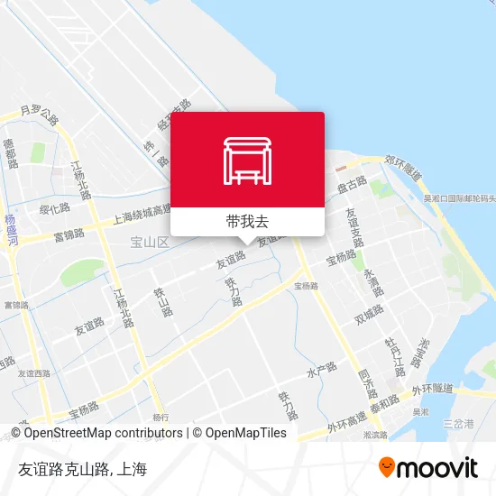 友谊路克山路地图