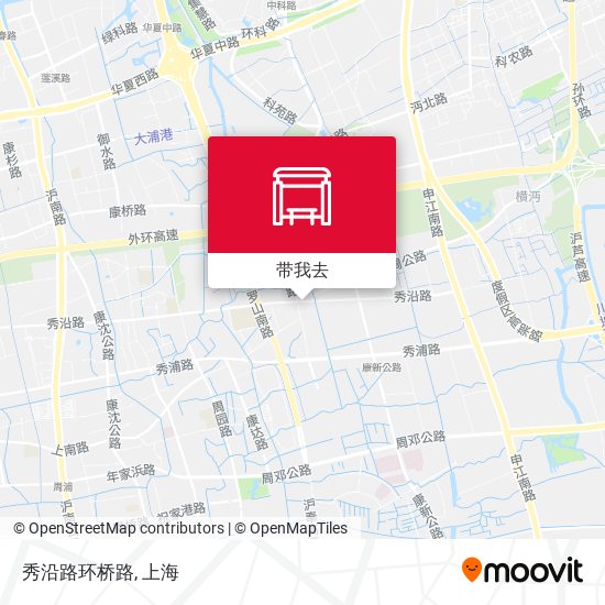 秀沿路环桥路地图