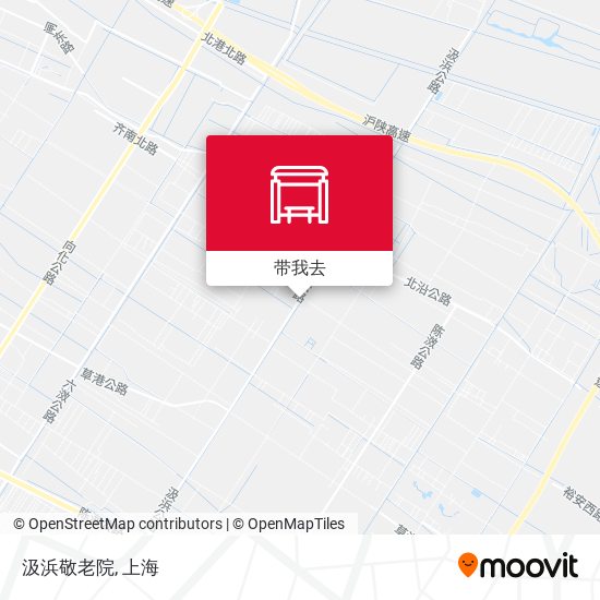 汲浜敬老院地图