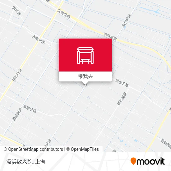 汲浜敬老院地图