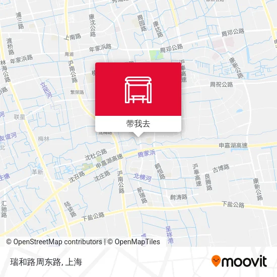 瑞和路周东路地图