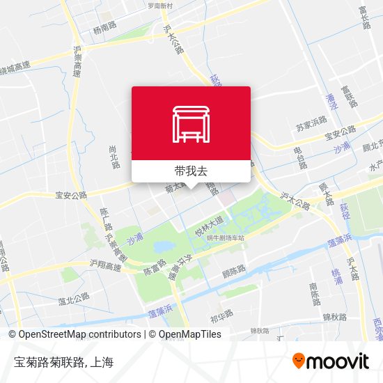 宝菊路菊联路地图