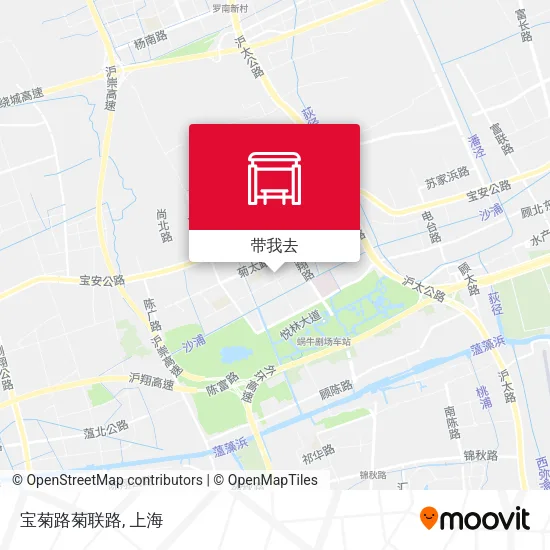 宝菊路菊联路地图