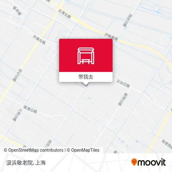 汲浜敬老院地图