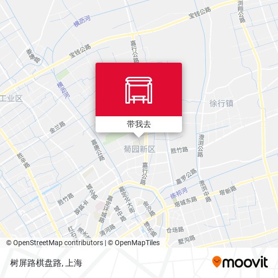 树屏路棋盘路地图
