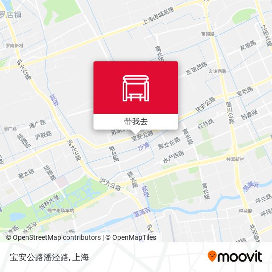 宝安公路潘泾路地图