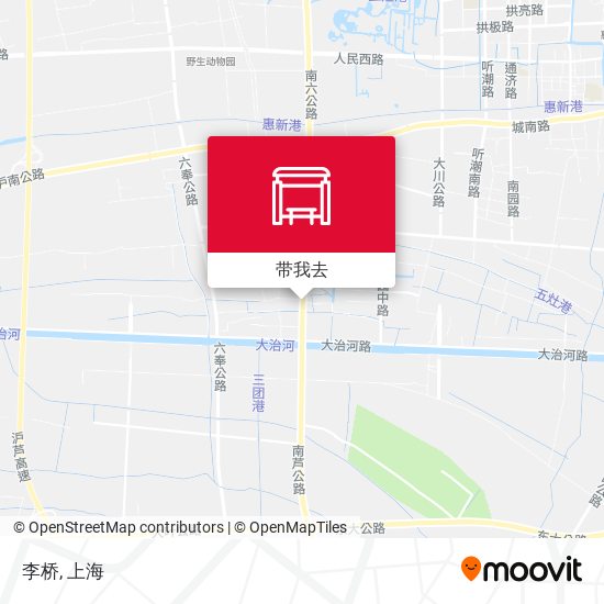 李桥地图