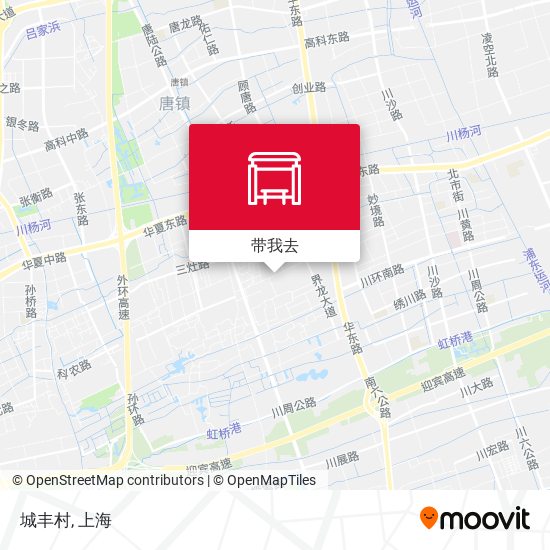 城丰村地图
