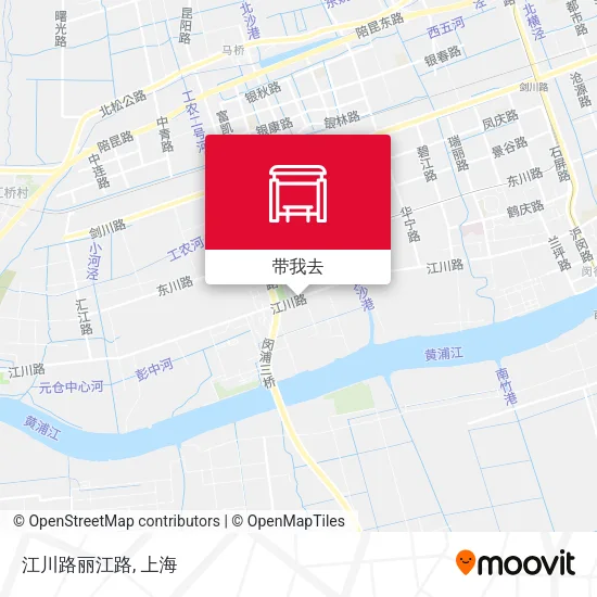 江川路丽江路地图