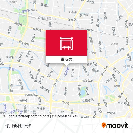 梅川新村地图