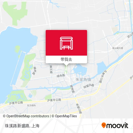 珠溪路新盛路地图