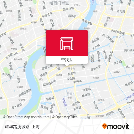 耀华路历城路地图