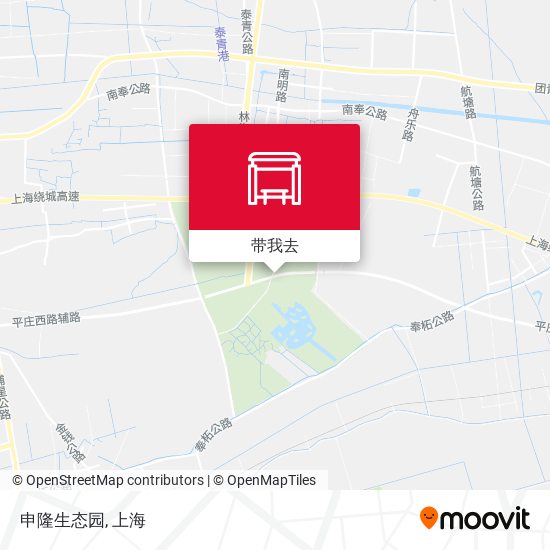 申隆生态园地图