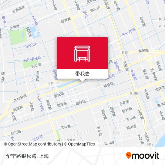 华宁路银秋路地图