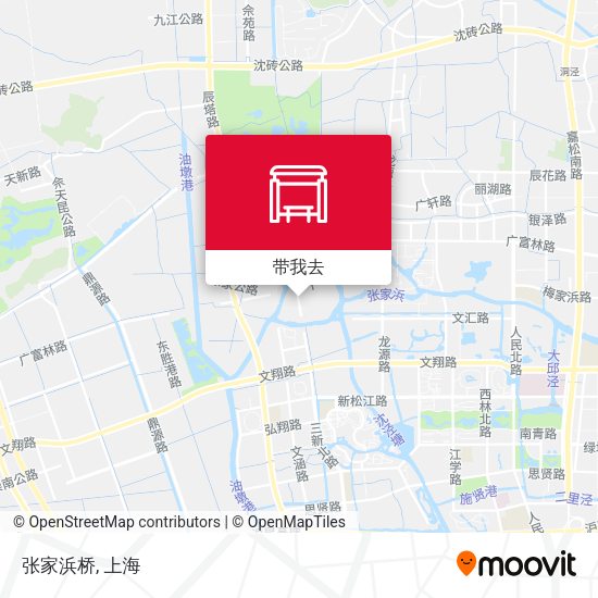 张家浜桥地图