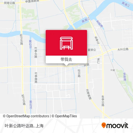 叶新公路叶达路地图