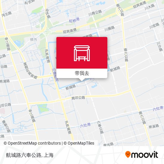 航城路六奉公路地图