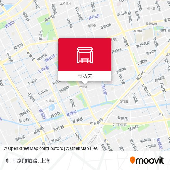 虹莘路顾戴路地图