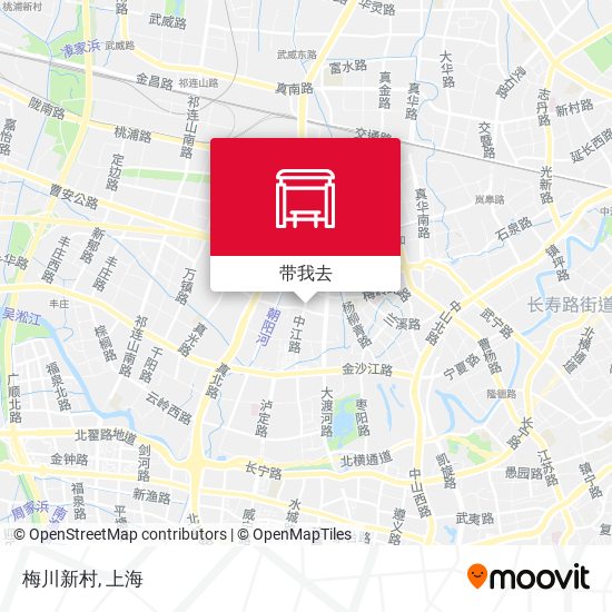梅川新村地图