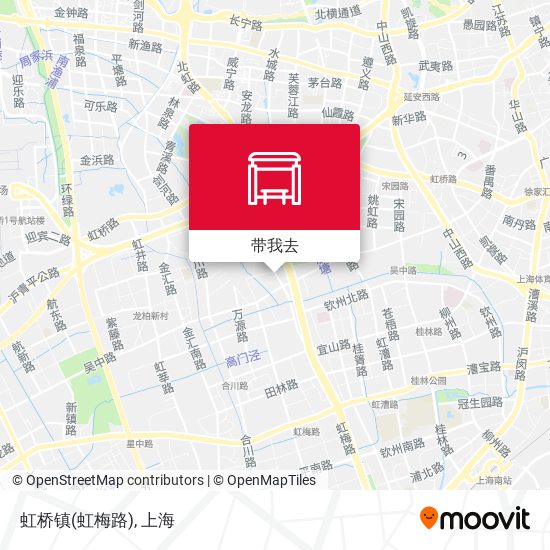 虹桥镇(虹梅路)地图