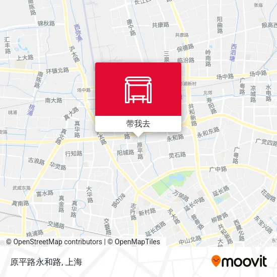 原平路永和路地图
