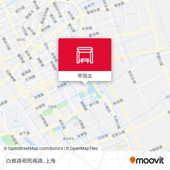 白银路裕民南路地图