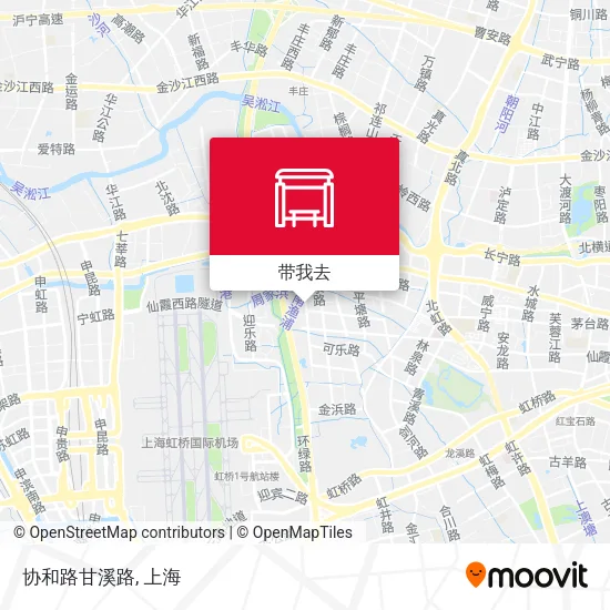 协和路甘溪路地图